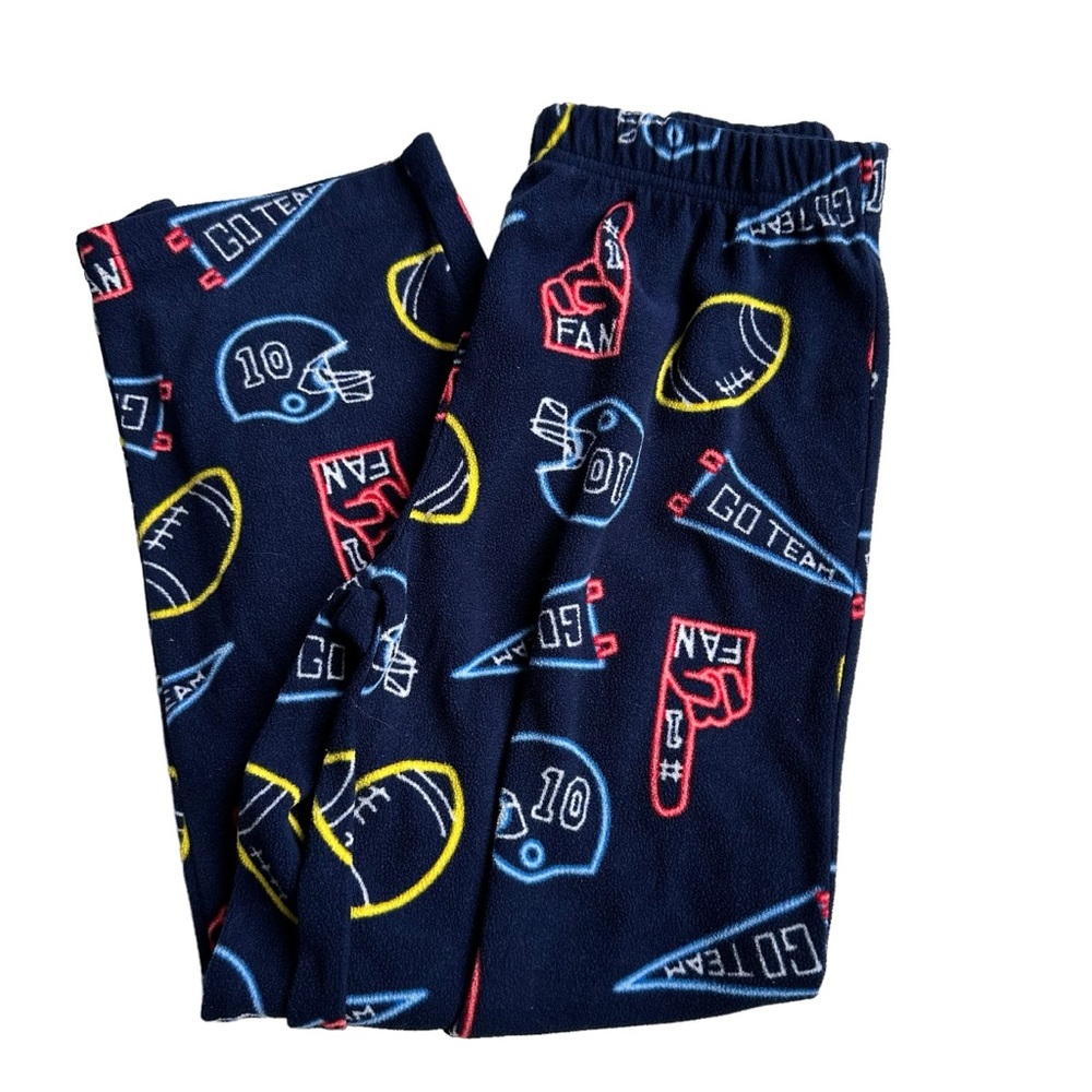 Carters Fleece Football Pajama Pants